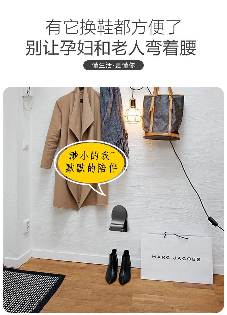 Description Picture 6 of itemspace aluninum bathroom pedal shower room Anti-slip Safety Foot Rest safety pedal hanger bathroom shelf accessory