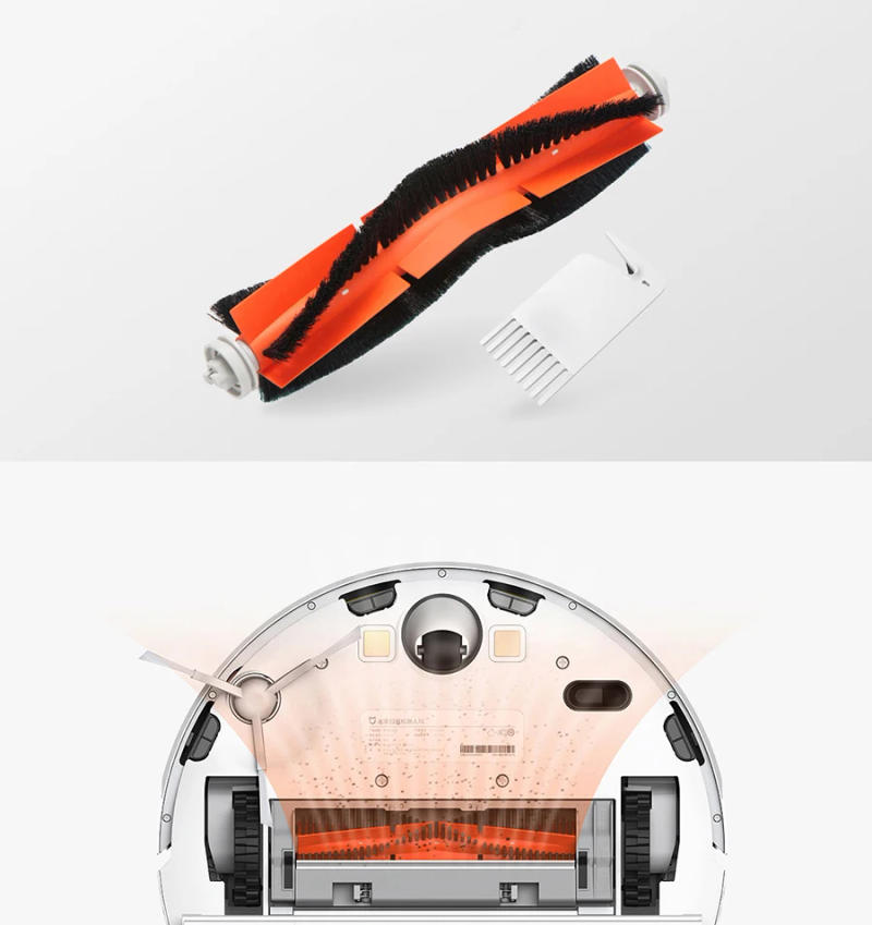 Description Picture 4 of itemXIAOMI MIJIA Robot Vacuum Cleaner 1C 1T 2C Dirt Disposal Original Spare Side Roller HEPA Filter Main brush Mop Parts