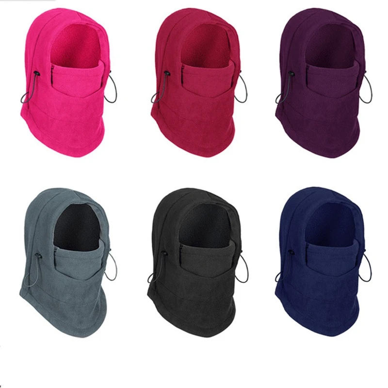 Description Picture 4 of itemCycling Cap Ski Winter Windproof Cap Outdoor Sport Bib Cold Padded Hood Mask Plush Warm Hat Bike Bicycle Men Women Hiking Scarve