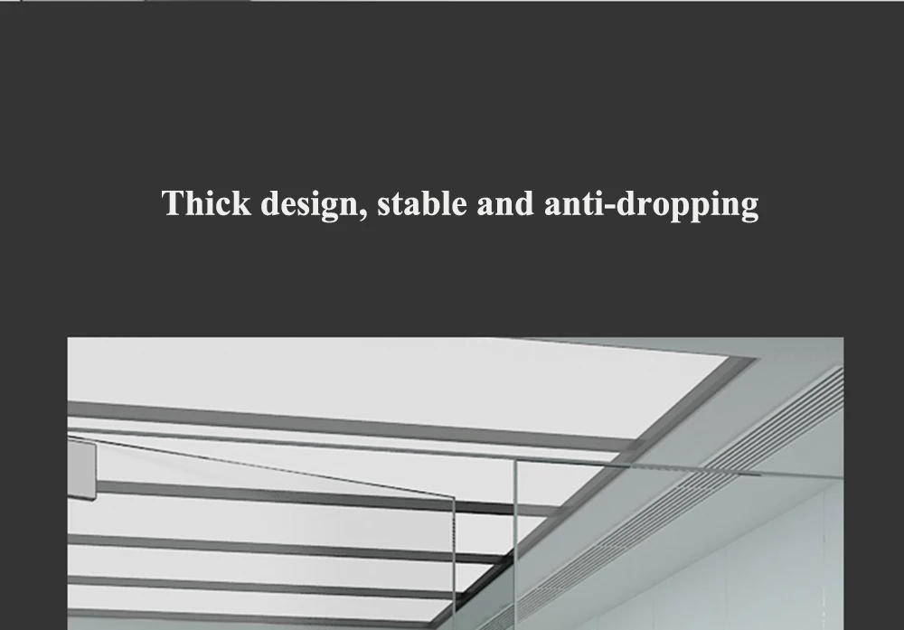 Description Picture 5 of itemThickened glass door handle rose gold black 304 stainless steel frameless sliding door round square large handle