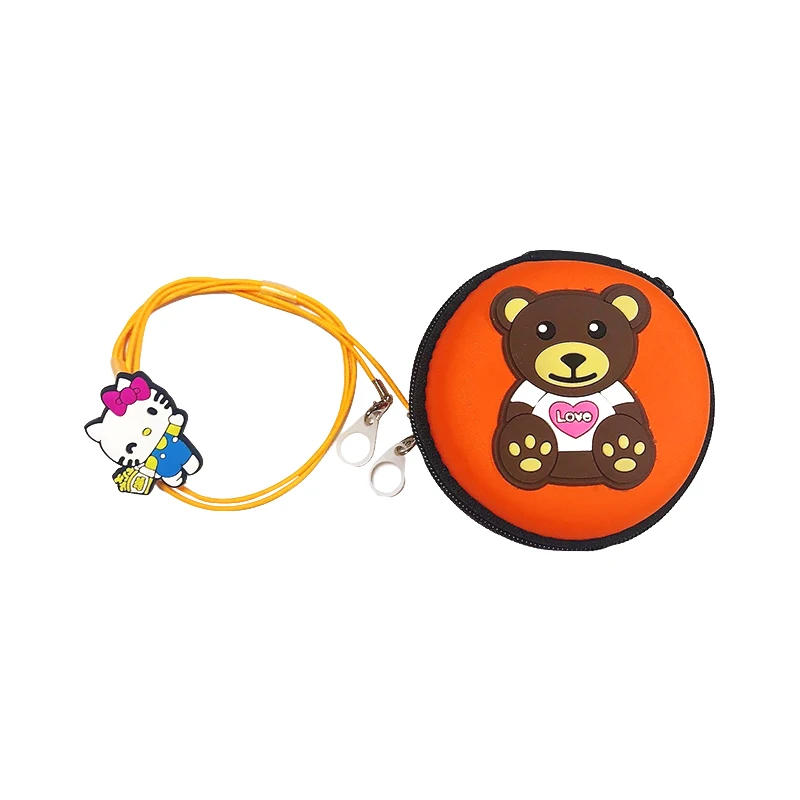 Description Picture 2 of itemForSound Made Kids BTE Hearing Aid Clip Protector prevent hearing aids falling losing for Children with Cartoon Storage Case Box