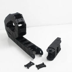 7 series nylon bridge drag chain tank chain plastic cable trough engraving machine industrial transmission chain