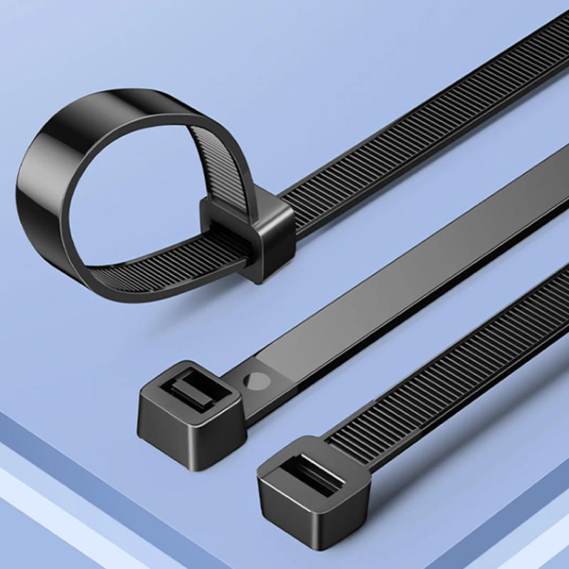 Description Picture 6 of item30PCS self-locking nylon cable tie 10*350 black plastic cable tie 10*500 zipper type cable tie coarse and thick cable tie 10*700