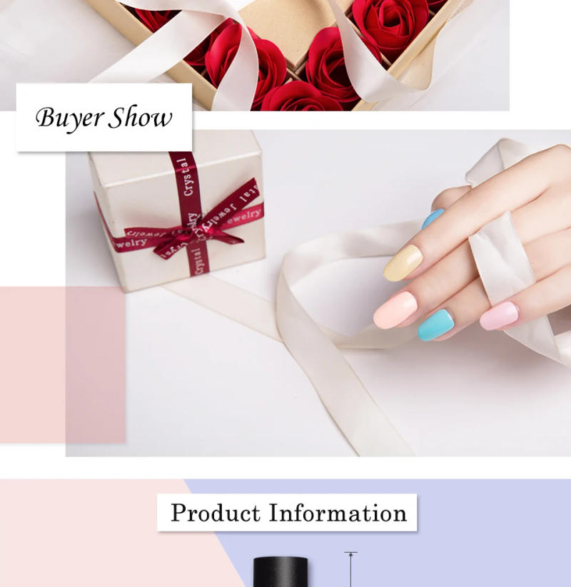 Description Picture 5 of itemArte Clavo 8ml Gel Nail Polish Top Base Coat Gellak Primer Varnish Lacquer LED Nail Art Manicure Soak Off Nail Polish Top Base