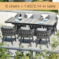 2.14m table set