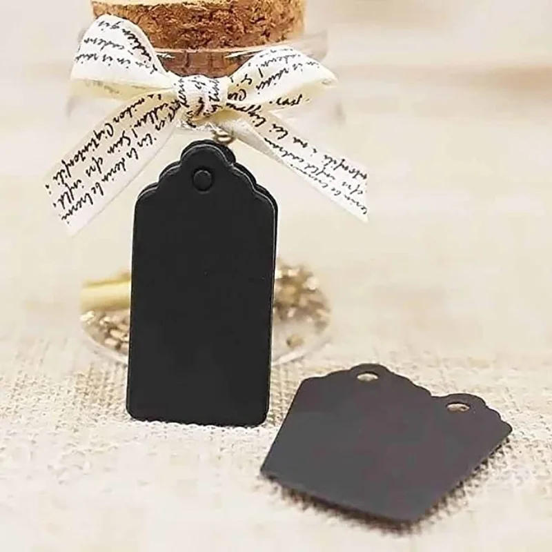 Description Picture 3 of item100pcs Kraft Paper Tags with Strings Handmade with Love Hang Tags Garment Tags for Candy/Gift/Cookies Display Packing Label Card