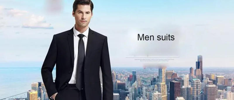 Description Picture 2 of itemBright Blue Men Suit Tailor-Made 2 Pieces Tailored Double Breasted Blazer Pants Suit Slim Formal Wedding Groom Business Prom