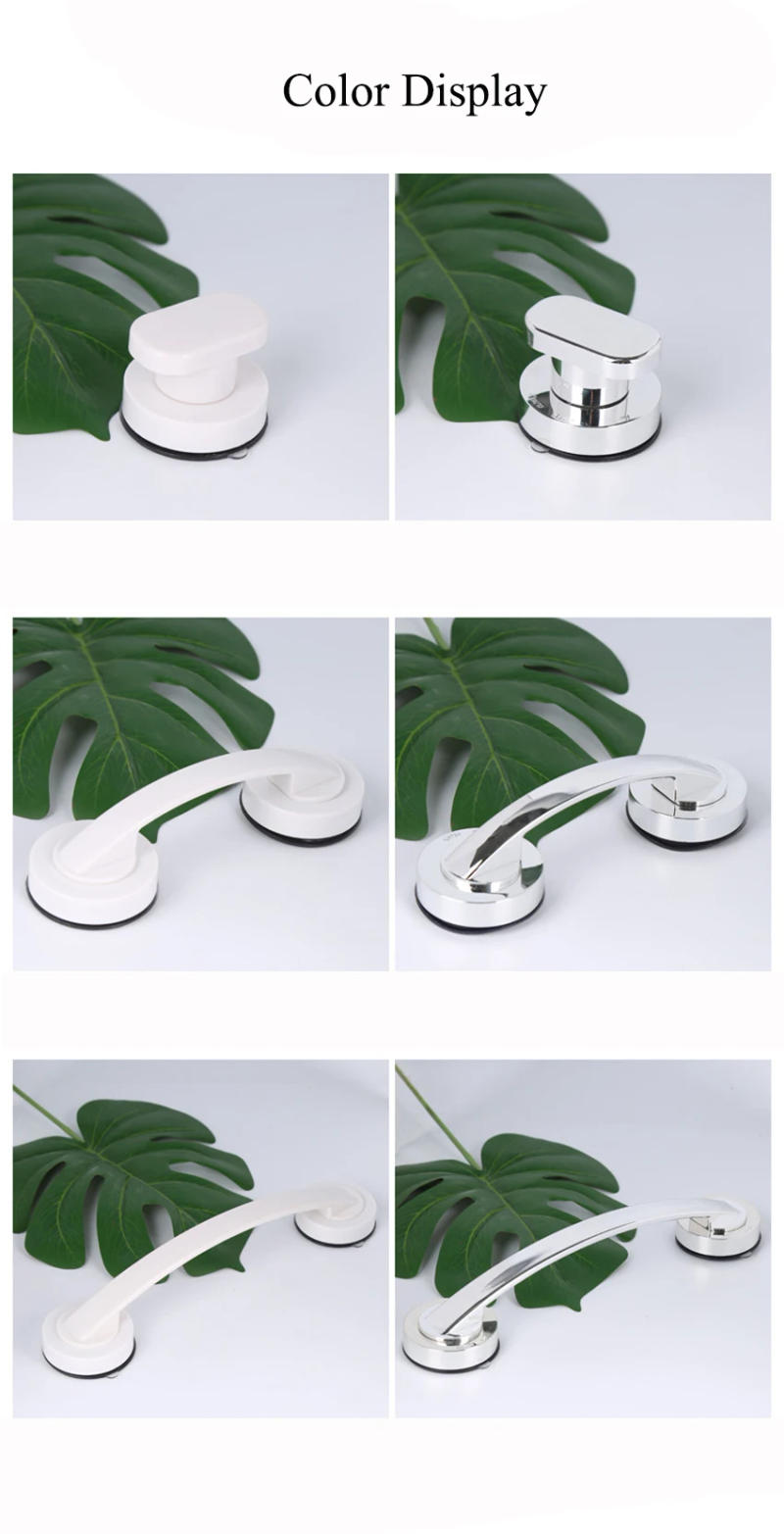 Description Picture 4 of itemBathroom Sucker Handle Toilet Seat Armrest for Glass Door,Refrigerator,Cabinet Safety Handle Grab Bars Anti-slip Handrails 욕실손잡이