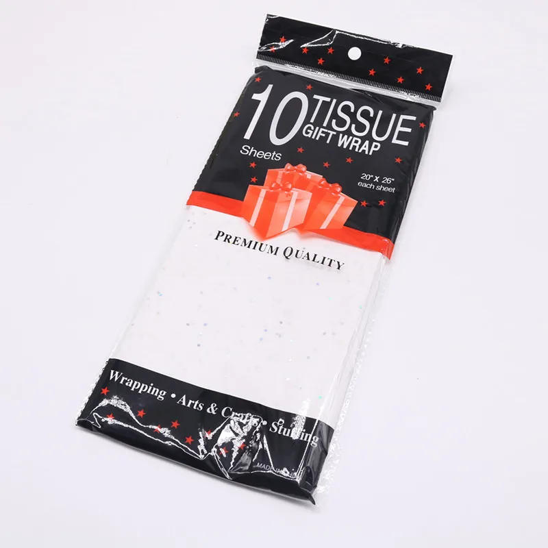 Description Picture 5 of item10 Sheets 50*66CM Glitter Sequins Tissue Paper DIY Handmade Craft Paper Flowers Gift Packing Wedding Party Home Decor Supplies