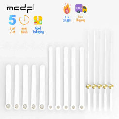 MCDFL White Hands for Clock Wall Watch Mechanism with Arrows 3D Needles Dial Pointer Home Decoration Rooms Antiques Luxury Decor