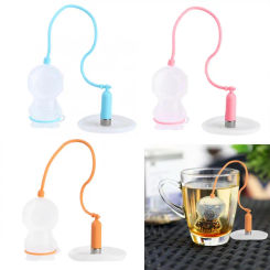 Innovative Diver Shape Silicone Tea Infuser Strainer Filter Home Tea Making for Brewing Device Herbal Spice Filter Kitchen Tool