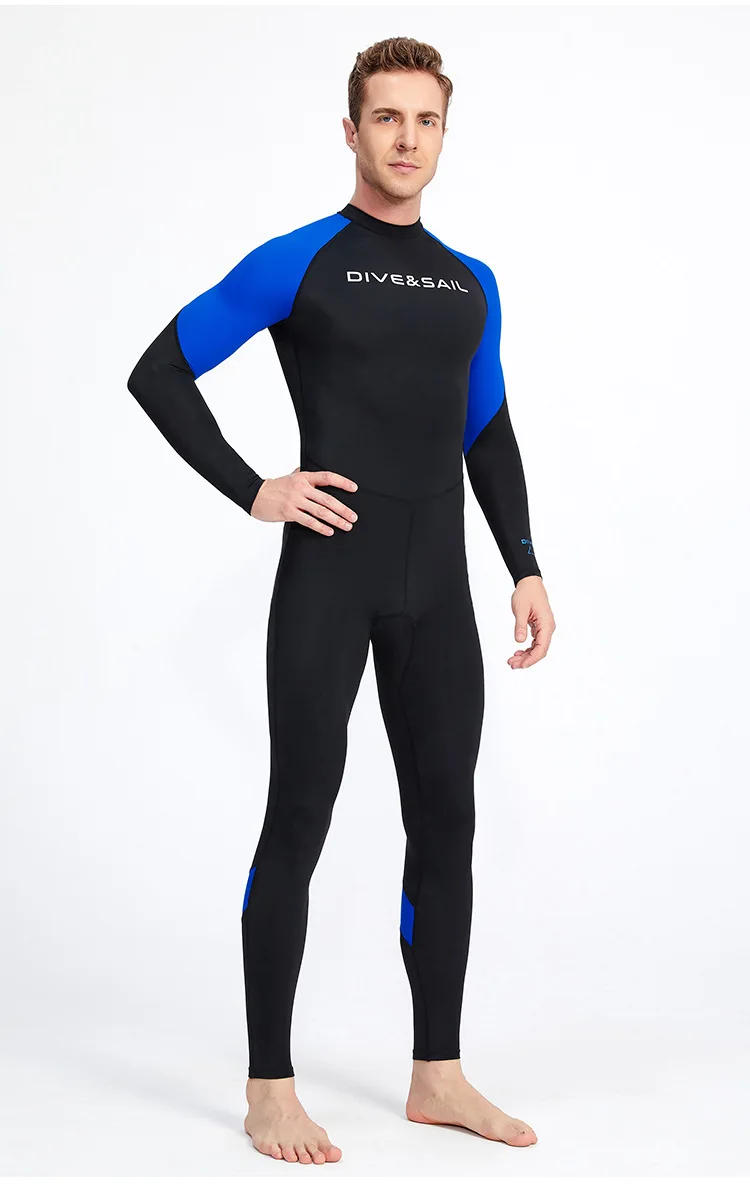 Description Picture 5 of itemMen Lycra UPF50+Diving Skin Wetsuit Rash Guard- Full Body UV Protection for Diving Snorkeling Surfing Spearfishing Sports Skin
