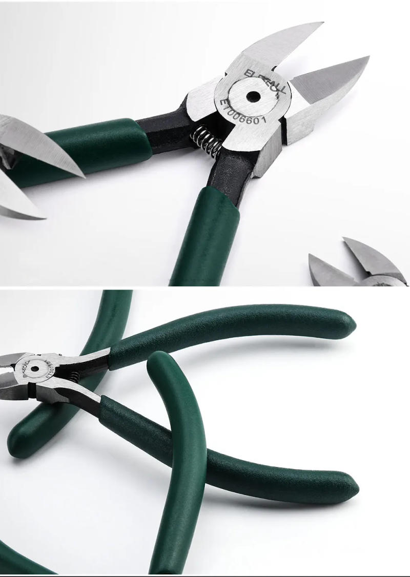Description Picture 6 of itemELECALL Wire cutters Nippers Diagonal pliers cutting nipper wire plier Electrition for cable cutter 5" 6"