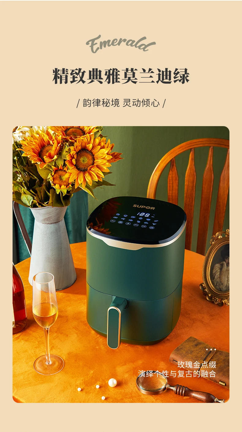 Description Picture 5 of itemAir Fryer 3L large capacity multifunctional fryer new home automatic touch screen without frying