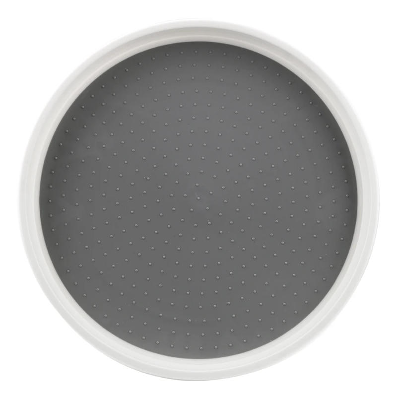 Description Picture 4 of itemRound Shelf Pantry Cabinet Turntable Condiment Storage Rack Spice Rack Kitchen Storage Tray Rotating Organizer 2 Tier