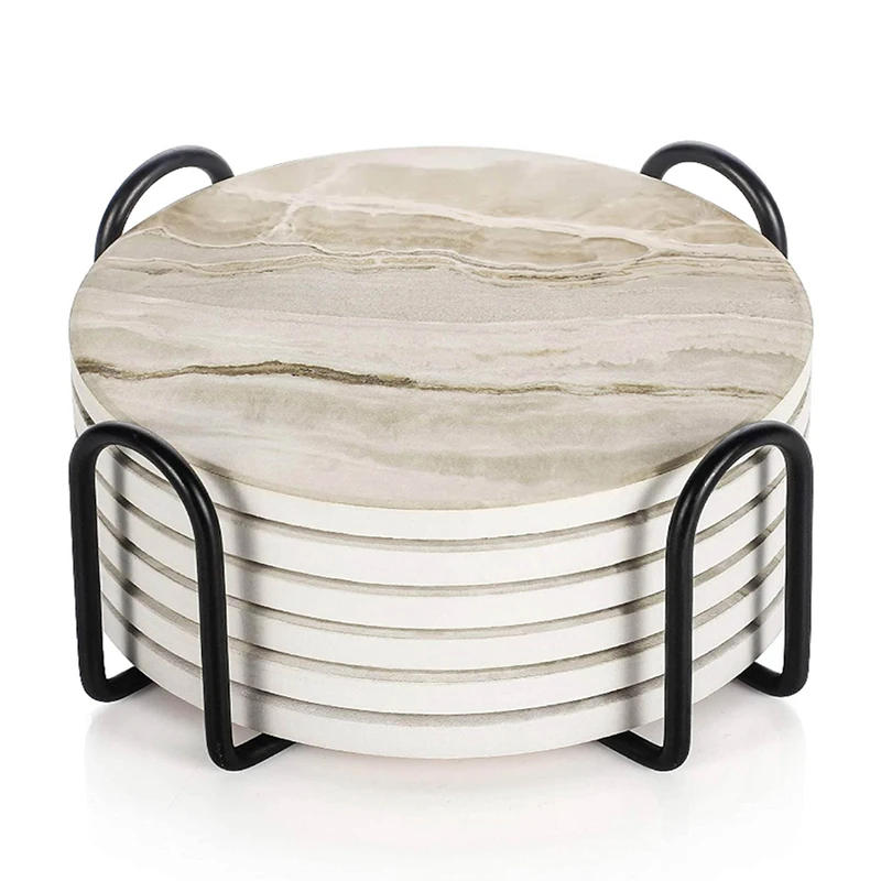 Description Picture 4 of itemCoaster Holder Mat Storage Rack Silicone Table Mat Holder Tea Coffee Mug Placemat Storage Organizer Table Kitchen Accessories