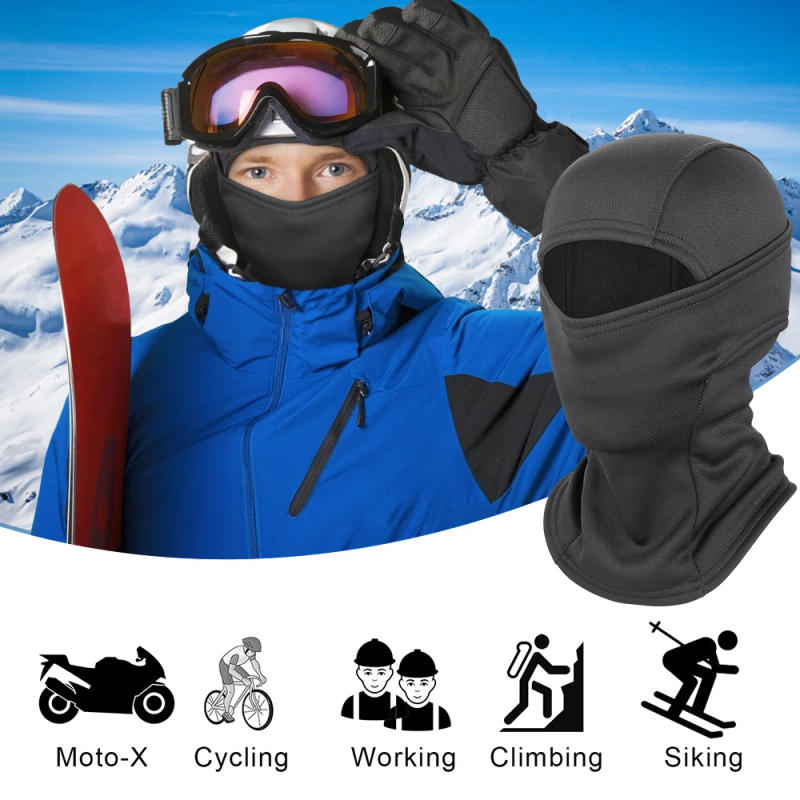 Description Picture 3 of itemWinter Fleece Camouflage Balaclava Full Face Mask Neck Warmer Hunting Cycling Sports Helmet Liner Cap Hiking Ski Scarf Men Women