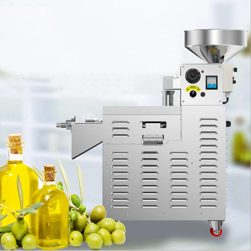 Description Picture 2 of itemAutomatic Oil Press Machine Heavy Intelligent Commercial Presser Sunflower Seeds Peanut Extractor
