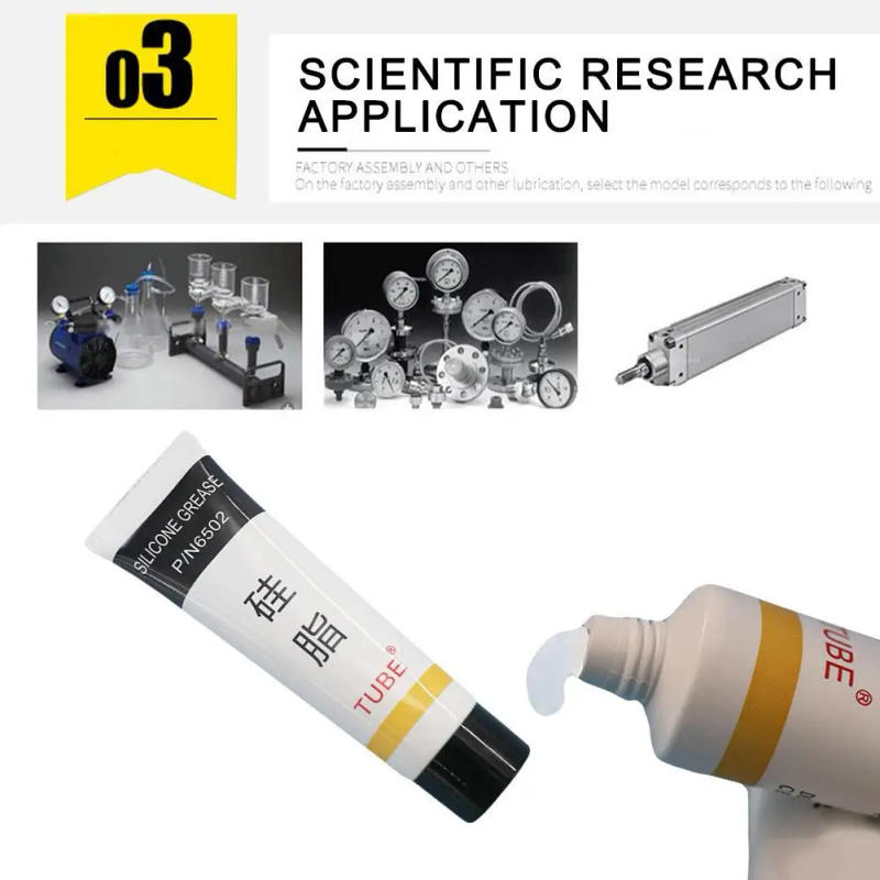 Description Picture 5 of itemO Type Grease Silicone Grease Lubricant Waterproof Food Grade Lubricant For O Rings Faucet Plumbers Home Adhesives Sealers