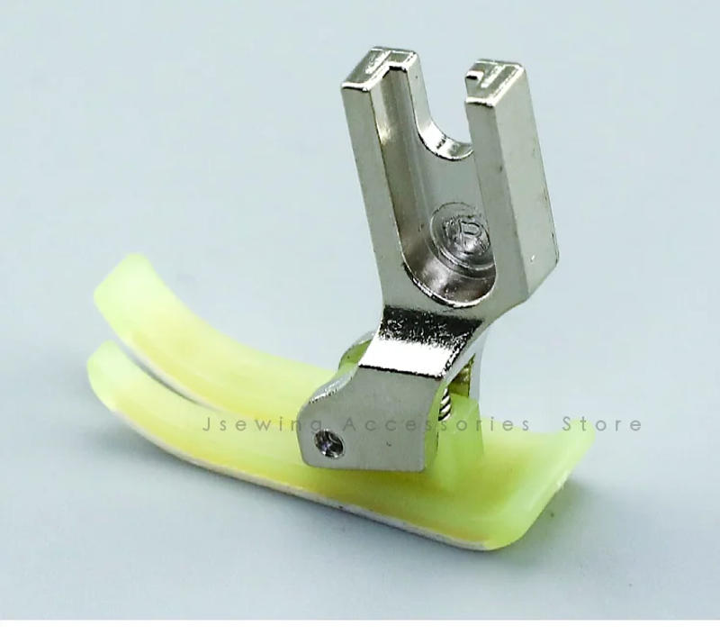 Description Picture 5 of itemT360/T361 Plastic Zipper Presser Foot For Industrial Single Needle Lockstitch Sewing Machine Accessories Spare Parts