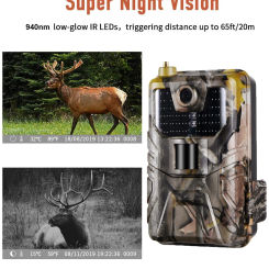 20MP 1080P Wildlife SMS MMS SMTP Trail Camera Photo Traps Night Vision 2G  Hunting Cameras HC900M Surveillance Metal Case