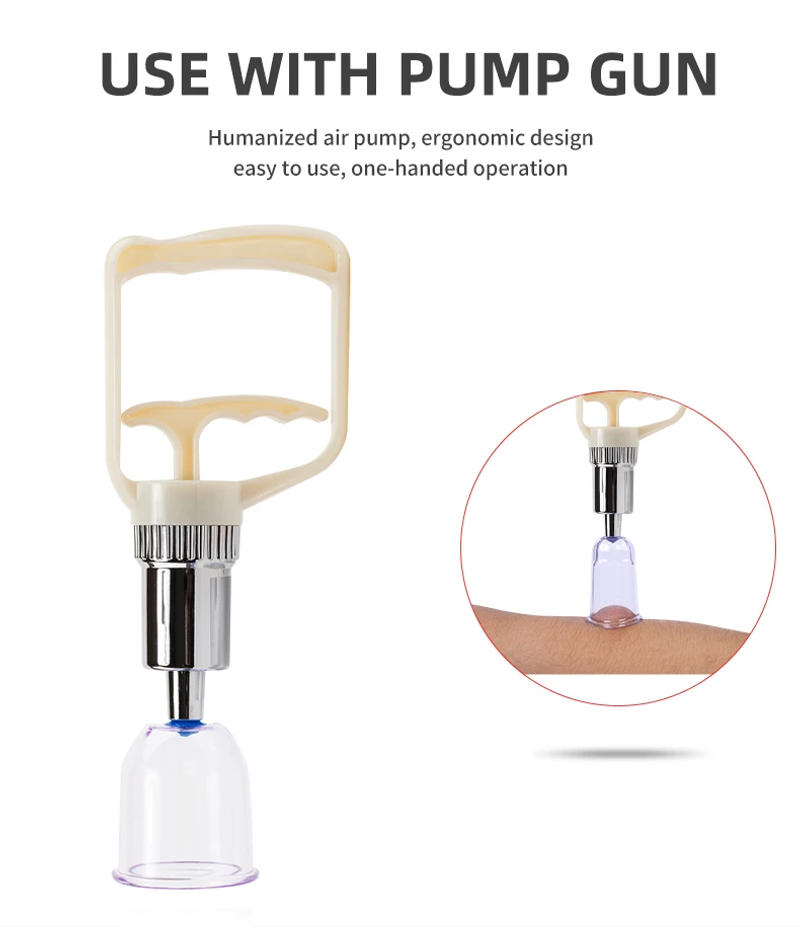 Description Picture 5 of itemBig Size Plastic Vacuum Cupping Cups Suction Cups Jar Vacuum Massager Jars Plastic Vacuum Suction Therapy Cupping Cans