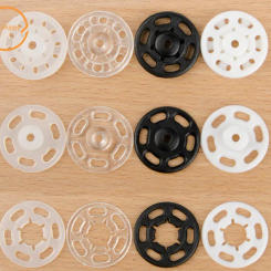 Free Shipping 100pcs 7mm/10mm/13mm/15mm/18mm/21mm Small ABS plastic Snap Fasteners Press Button Stud sewing accessory