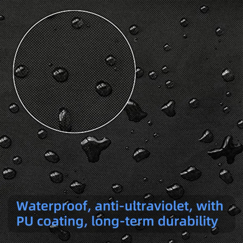 Description Picture 5 of item210D Oxford Cloth Exercise Bike Cover For Pelotons Stationary Bike Upright Indoor Cycling Rain Protective Cover 123x58x142cm