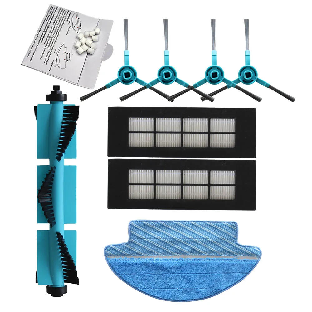 Description Picture 3 of itemRoller Main Roller Side Brush Hepa Air Filter Mop Cloth for Cecotec Conga 3090 Robot Vacuum Cleaner Replacement Parts