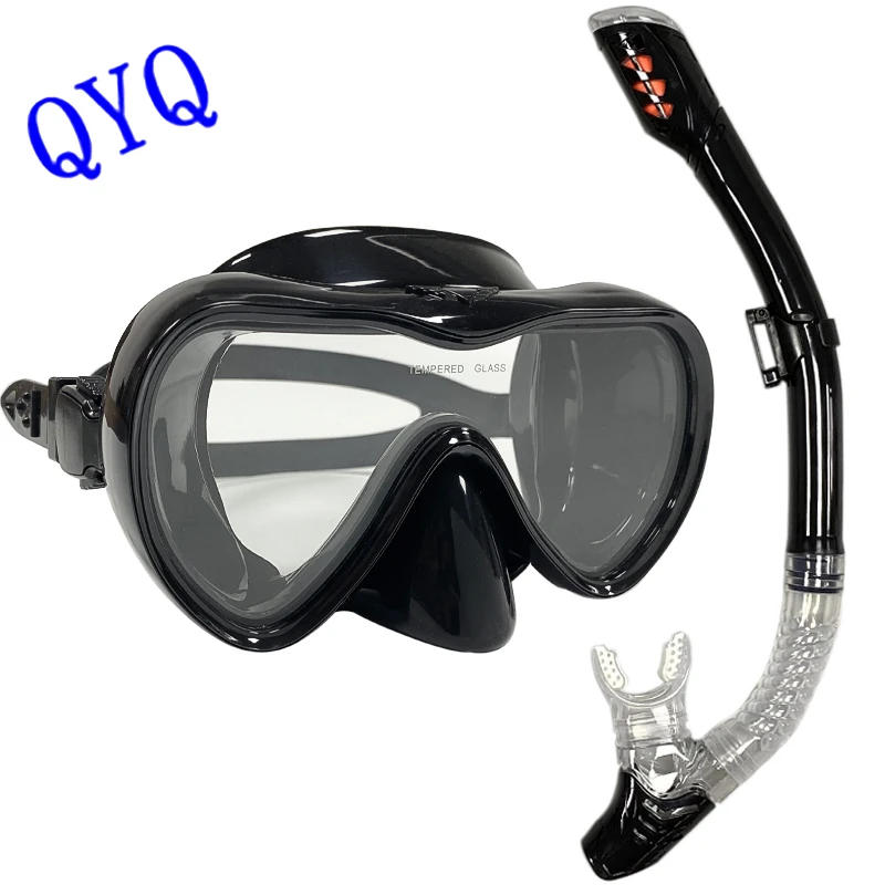 Description Picture 3 of itemQYQ Professional Scuba Diving Masks Snorkeling Set Adult Silicone Skirt  Goggles Glasses Diving Mask