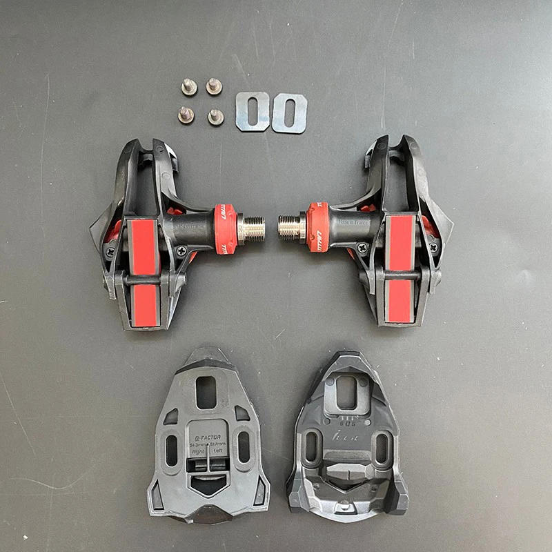 Description Picture 6 of item165g ultra light Road Pedals Carbon Ti Tianium road bicycle bike pedals with cleats
