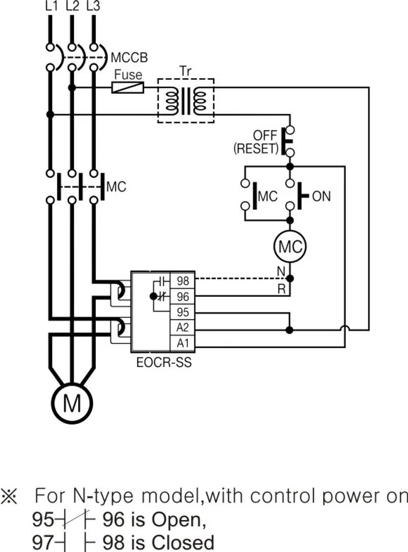 Description Picture 4 of itemSamwha-Dsp EOCR-SS-220 Electronic Overload Relay Motor Protector Thermal Overload Relay (Easy Type)(Un:90-260VAC)