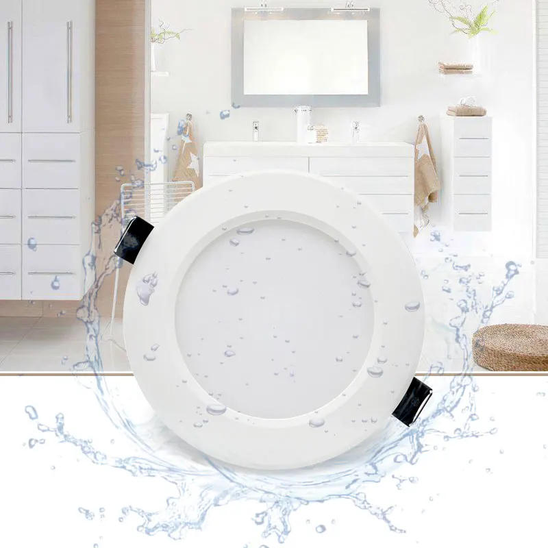 Description Picture 4 of itemDimmable Waterproof LED Downlight AC220V 230V 5W 7W 9W 12W 15W 18W 24W LED indoor Lamp Recessed LED Spot Light For Bathroom