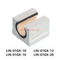 2023 Linear Rail Open Linear Bushing Engineering Plastic Bearing Sleeve Housing Lin-01gk-10 Lin-01gk-12 Lin-01gk-16 Lin-01gk-20