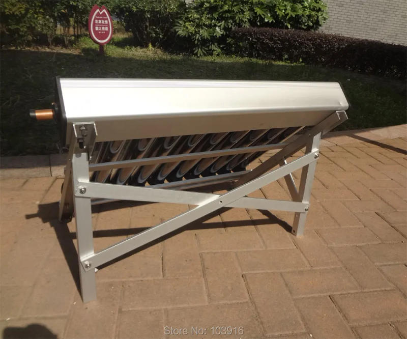Description Picture 3 of itemmisol Solar Collector of Solar Hot Water Heater, 10 Evacuated Tubes, Heat Pipe Vacuum Tubes, new