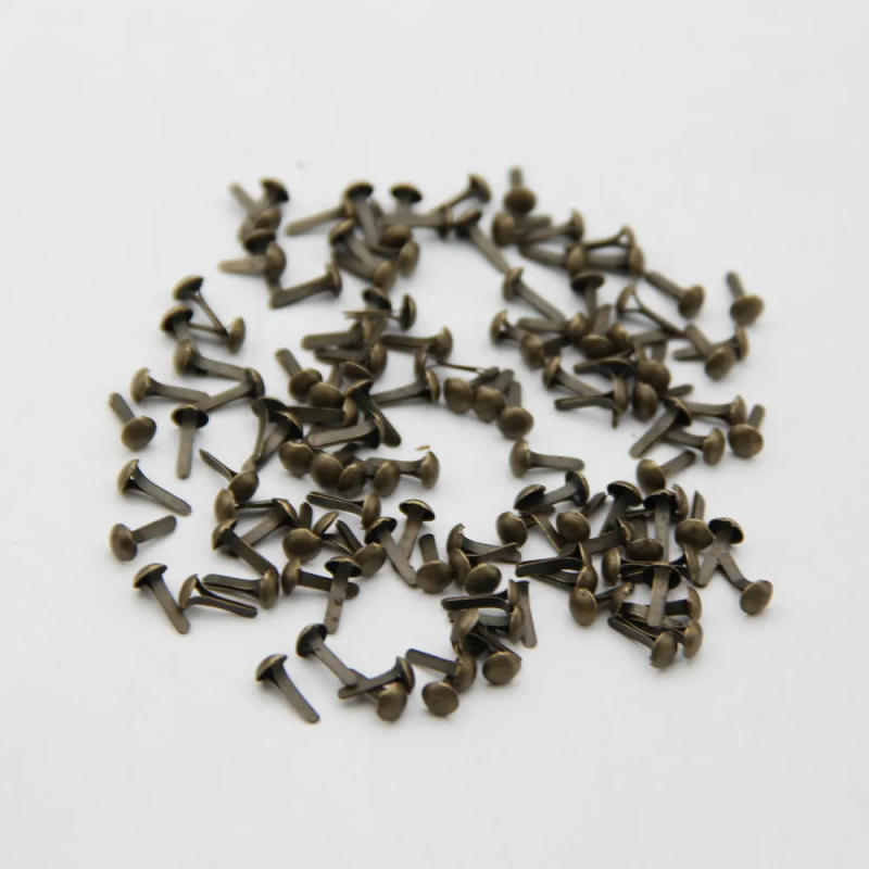 Description Picture 5 of item100pcs 4.5mm Mixed 3 Colors Iron Round Metal Mini Brads For Scrapbooking Accessories Embellishment Fastener DIY Handmade Crafts