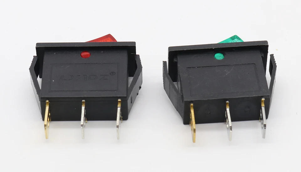 Description Picture 6 of item6pcs/lot Green LED Light SPST 3PIN ON/OFF G124 Boat Rocker Switch 15A/250V 20A/125V Car Dash Dashboard Truck RV ATV Home