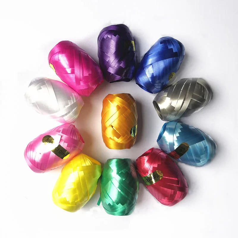 Description Picture 5 of item6pcs/lot Balloon Ribbon Mix Color Balloon Strings Balloon Tail Accessories Curling DIY Packing Birthday Party Wedding Decoration