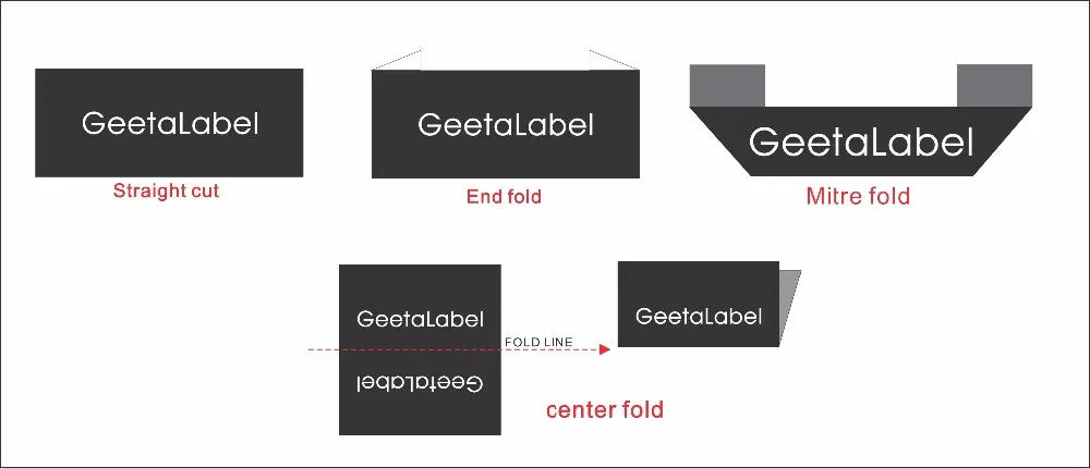 Description Picture 2 of itemCustom Logo Garment 100% Organic Cotton Label Printed Baby Clothing Tags Soft Eco Friendly Name Label