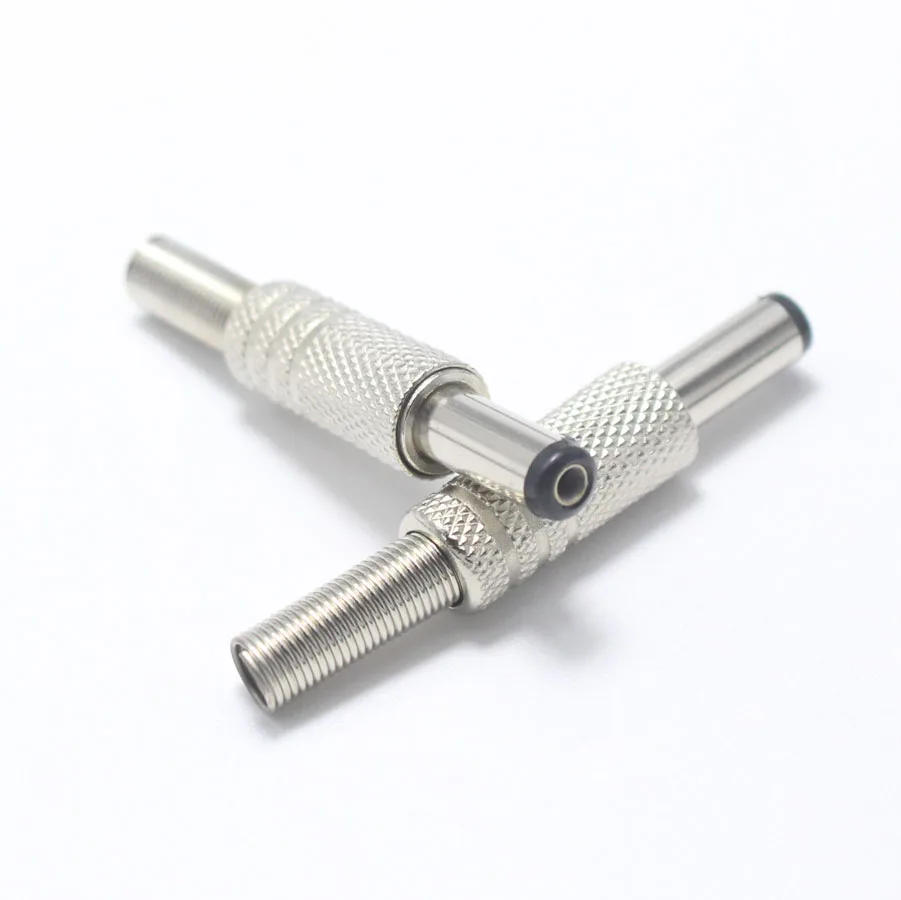 Description Picture 6 of item1pcs 5.5*2.5mm DC Power Plug 5.5mm * 2.5mm Metal Male Plugs Connector 14mm Long Type Adapter for OD5mm Cable