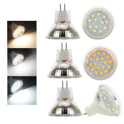 MR11 Lamp Bulb DC 12V 24V 2W 3W 2835 SMD Led Spotlight Lights Replace 15W 20W Halogen Spotlight Warm/Nautral/Cold White