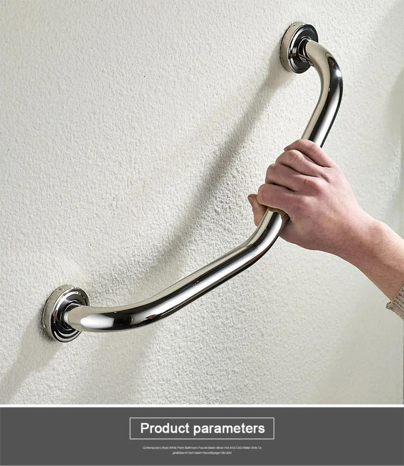 Description Picture 2 of itemROVATE Bathroom Safety Grab Bar Toilet Bathtub Handrails Bathroom Handle Armrest Safety Support Handle Towel