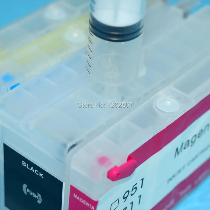 Description Picture 5 of itemFor HP 950 951 Refillable Ink Cartridge With ARC Chip For HP Officejet Pro 8100 8600 8610 8620 8660 8640 8660 8615 8625 Printers