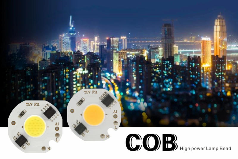 Description Picture 2 of itemLED 3W 5W 7W 9W COB Chip Lamp 220V Smart IC No Need Driver LED Bulb for Flood Light Spotlight Diy Lighting Cold white Warm white