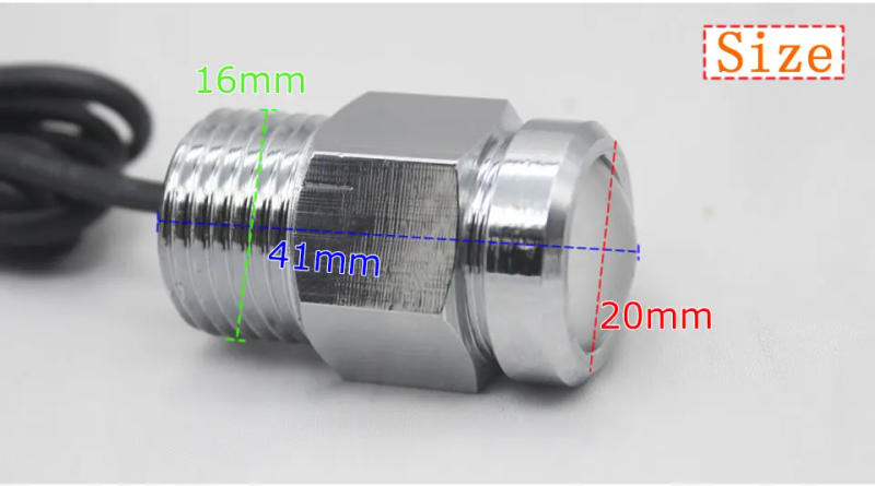 Description Picture 4 of item12W COB Yacht Light Bronze Small Body Underwater Boat Led Light 100% Waterproof Ip68 DC 12V 0.9 Meter Wire Spotlighting