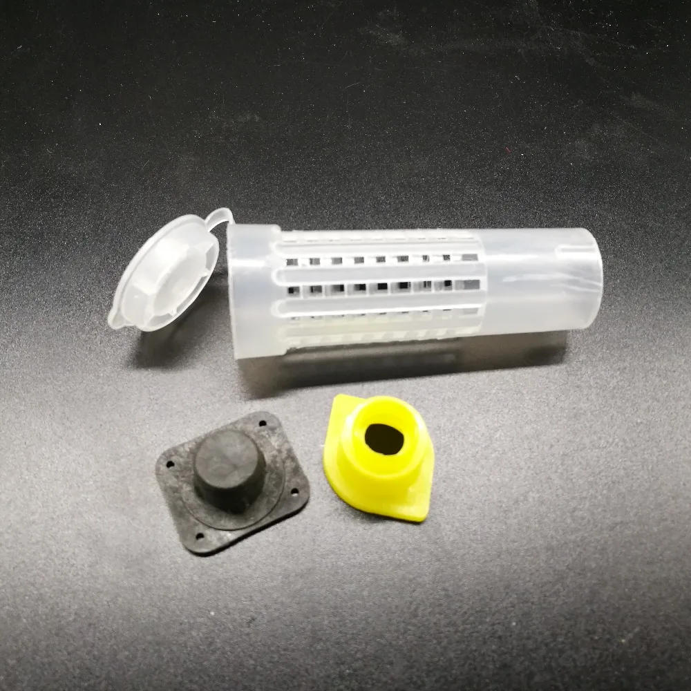 Description Picture 2 of item100Set/lot Beekeping Tool Rearing Cup Kit Queen Bee Hair Roller Cages W/ Cell Cup Holder and Cell Fixtures Beekeepers Equipment