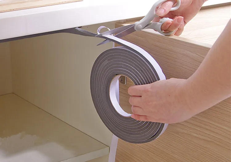 Description Picture 6 of itemSoft 5M Self-adhesive Window Sealing Strip Car Door Noise Insulation EVA Dusting Sealing Tape Window Accessories