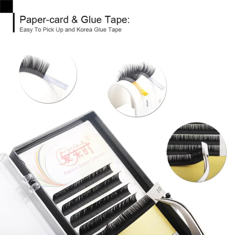 Description Picture 6 of itemAll Size Individual Eyelash Extension BCD Curl High Quality False Mink Lash Classical False Eyelash Extension Cilia