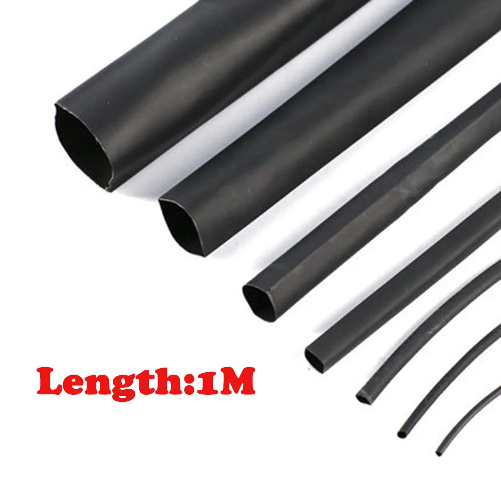 Description Picture 6 of itemHeat Shrink tube 1 Meter 2:1 color 1 2 3 5 6 8 10mm Diameter Heatshrink Tubing Wire Connector Wrap Wire Repair Tube Cable Sleeve