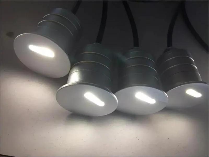 Description Picture 4 of item2 X 1W DC12V 24V LED Inground Underground Spotlight Warm Cool White CE&RoHS LED Underground Lights CE&RoHS